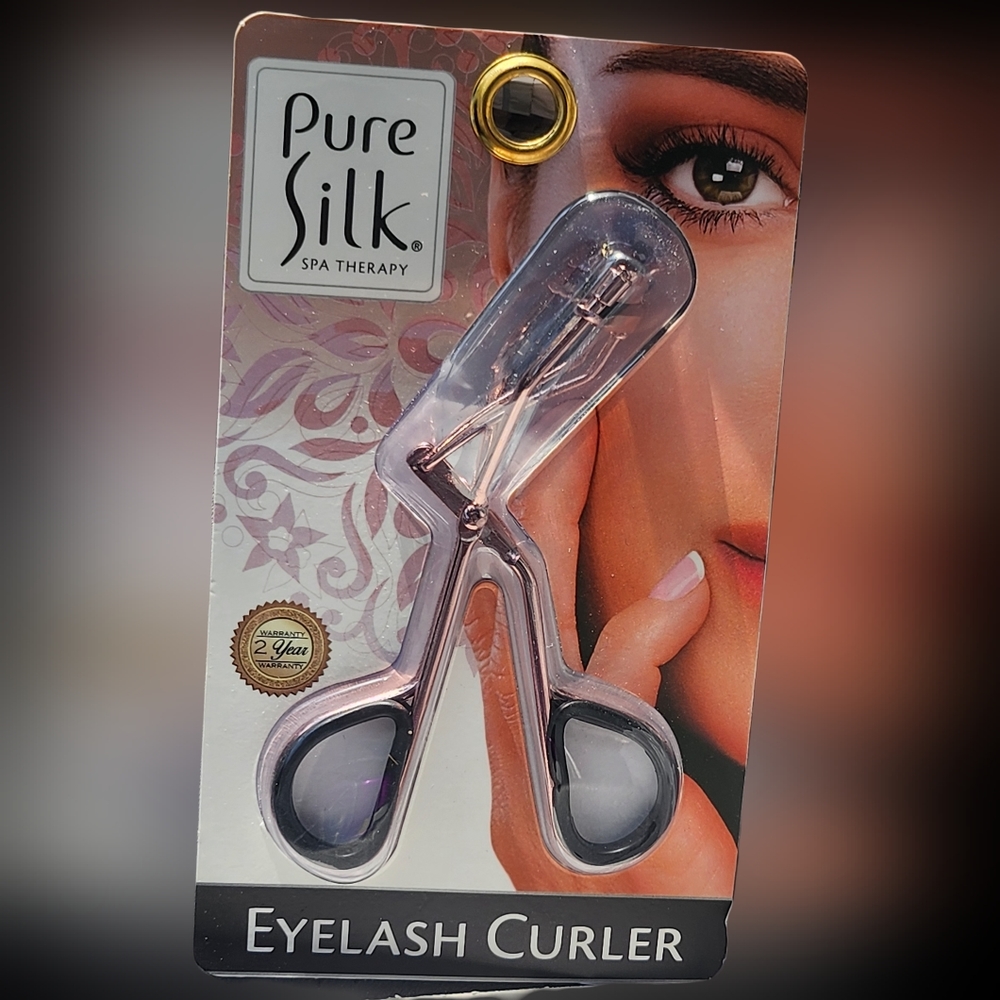 NWT 》2×《 PURE SILK EYELASH CURLERS ROSE GOLD!